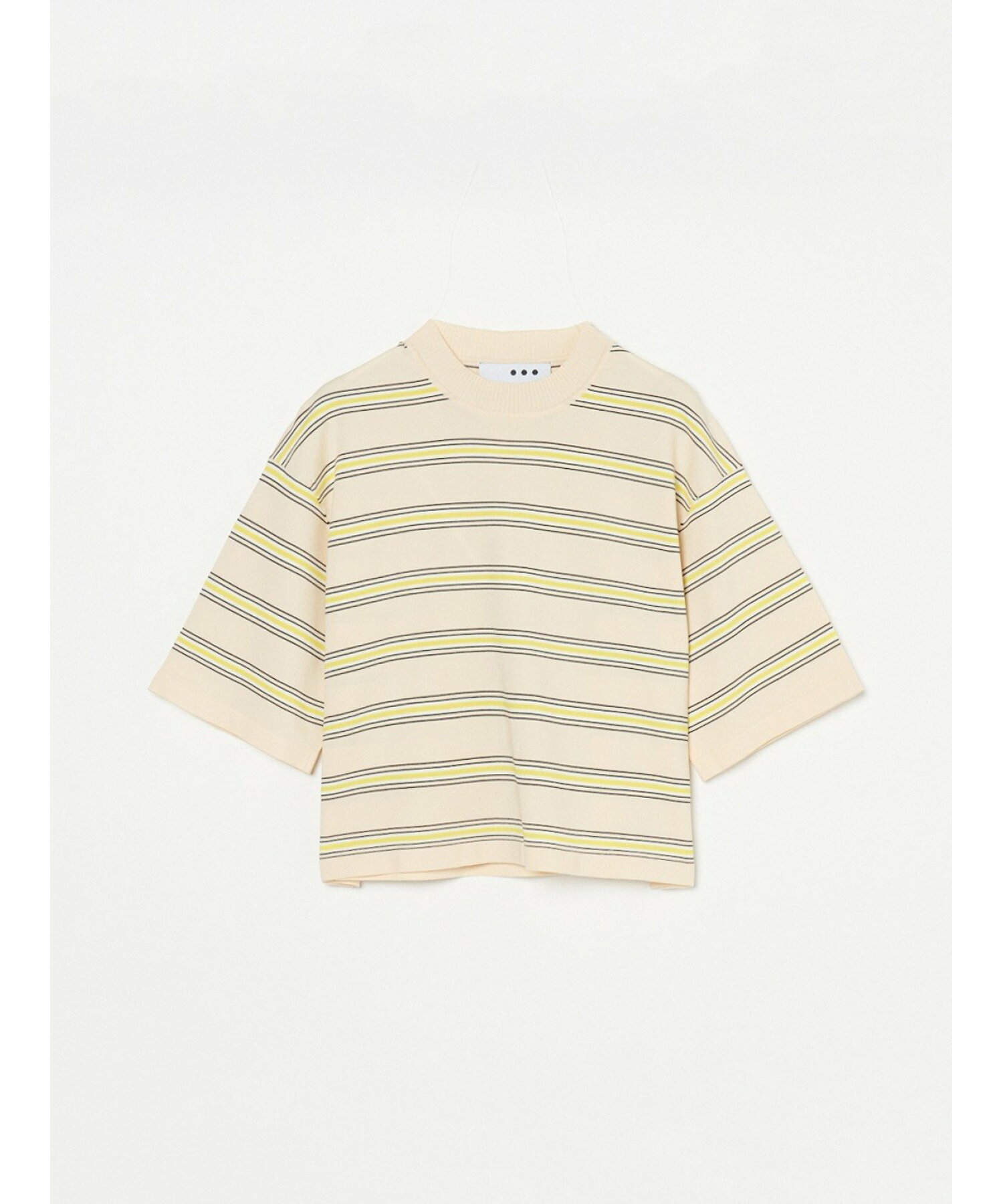 Sleek sweater s/s knitted tshirt